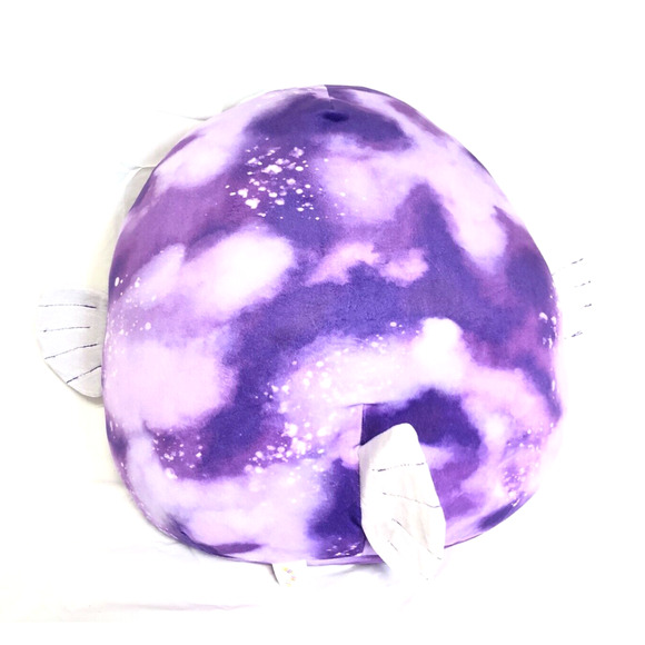 Squishmallow 11" Easton Lantern Anglerfish 1379 Soft Purple Sea Splash Plush NWT - Picture 3 of 9